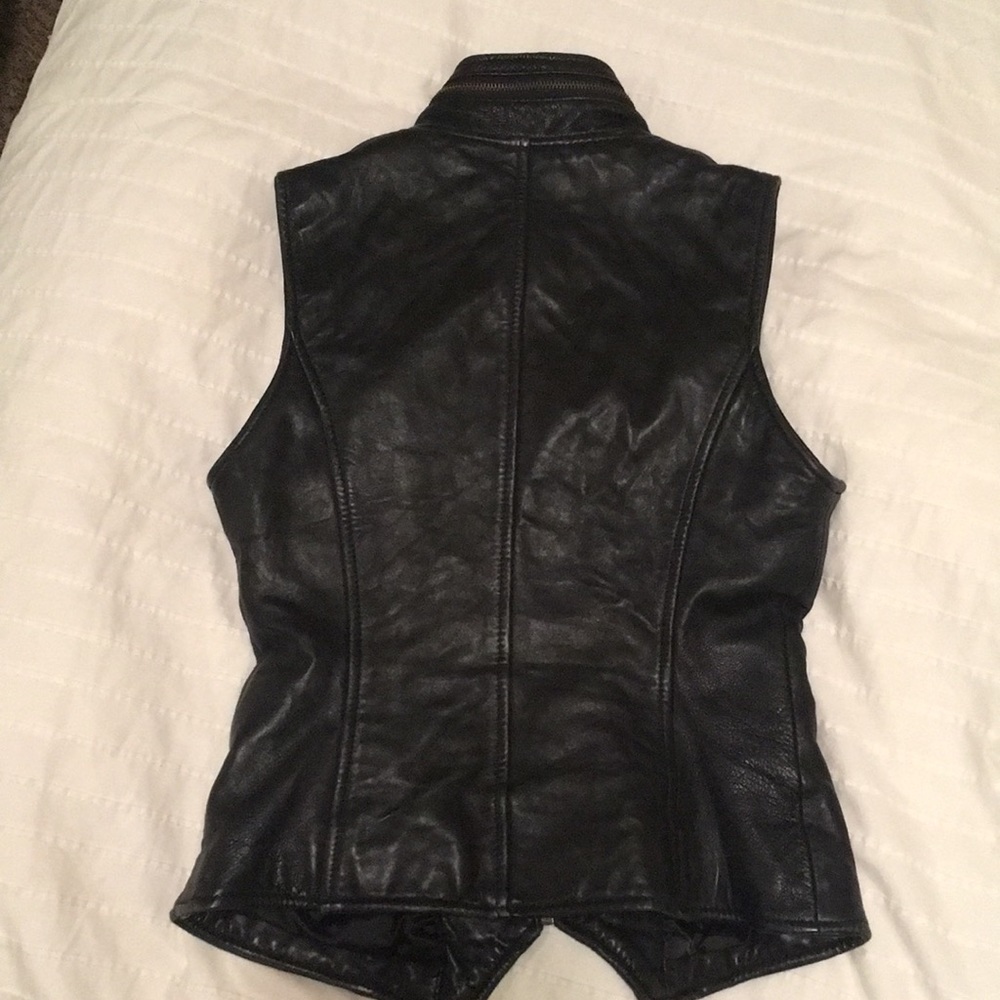 Leather vest - Picture 3 of 4